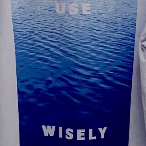 National Geographic Generation Good Use Wisely Blue RARE Hard To Find Graphic T - Picture 11 of 16